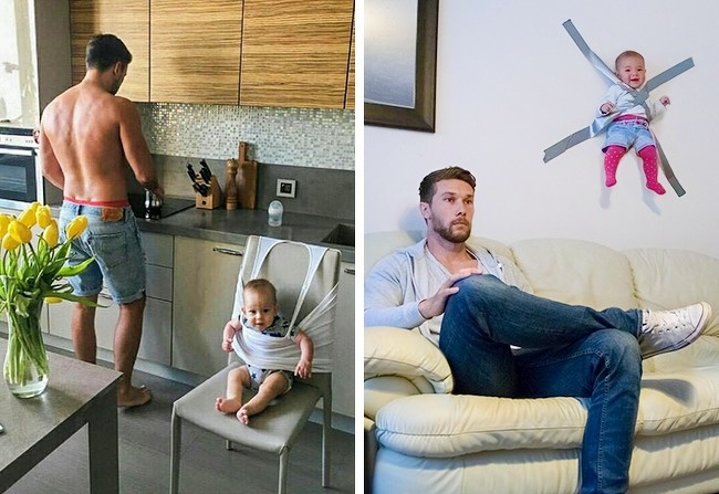 14 Photos That Prove It’s Always a Good Idea to Leave Children With Their Dads