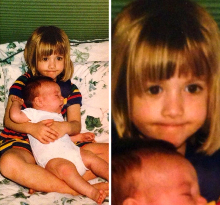 15 Photos of Siblings That Ended Up Being Less Cute Than Expected