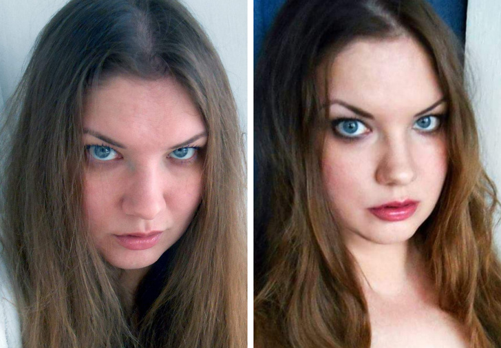 19 Photos That Prove People Treat Women Wearing Makeup Differently