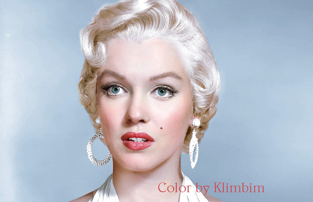 An Artist Colored Some Pictures of Marilyn Monroe, Which Lets Us See ...